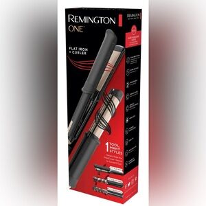 ⭐️LIKE NEW⭐️ Remington One ~ Flat Iron & Hair Curler~ 3-in-1 Hair Tool